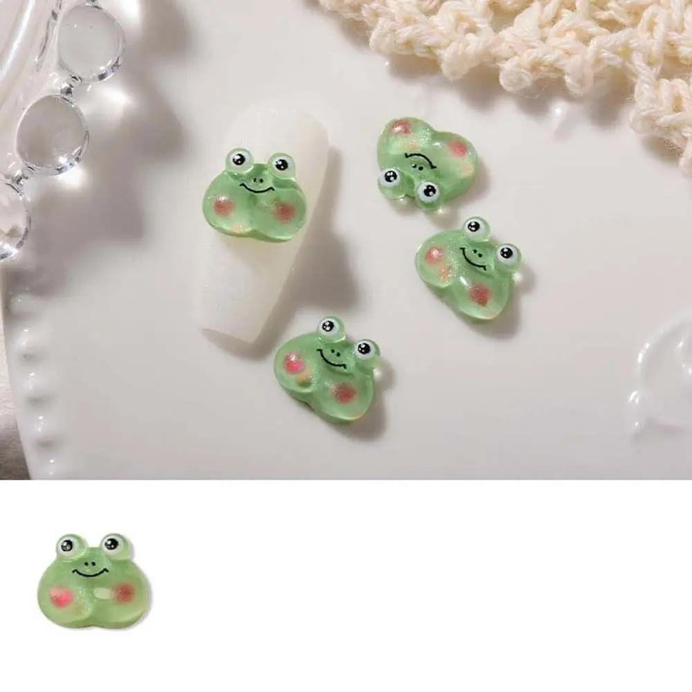 Pig Manicure Accessories Nail Ornament Animal Nail Rhinestones 3D Nail Jewelry Cartoon Nail Drills Cartoon Nail Decorations