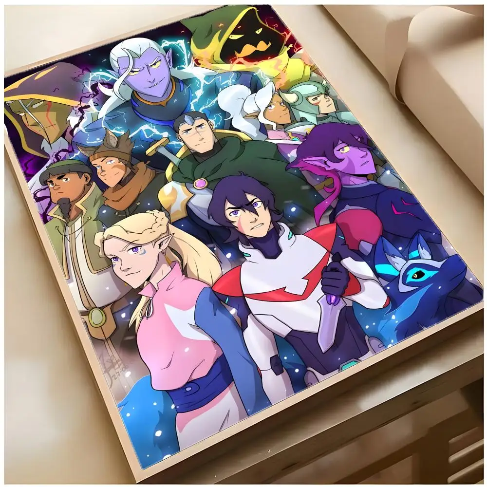 anime action V-Voltron Legendary Defender Poster Superior Home Space Pub Indoor Decorative Art & Home Decor view 6