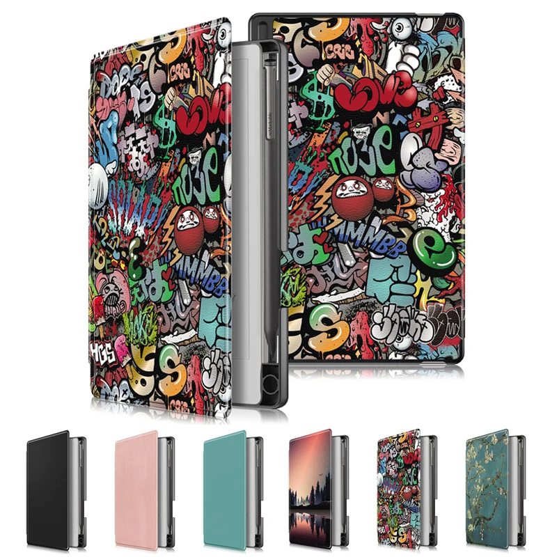 حافظة لهاتف ReMarkable Paper Pro Move مع حامل قلم غطاء مغناطيسي صلب من الجلد لهاتف ReMarkable Paper Pro Move 7.3 بوصة 2025