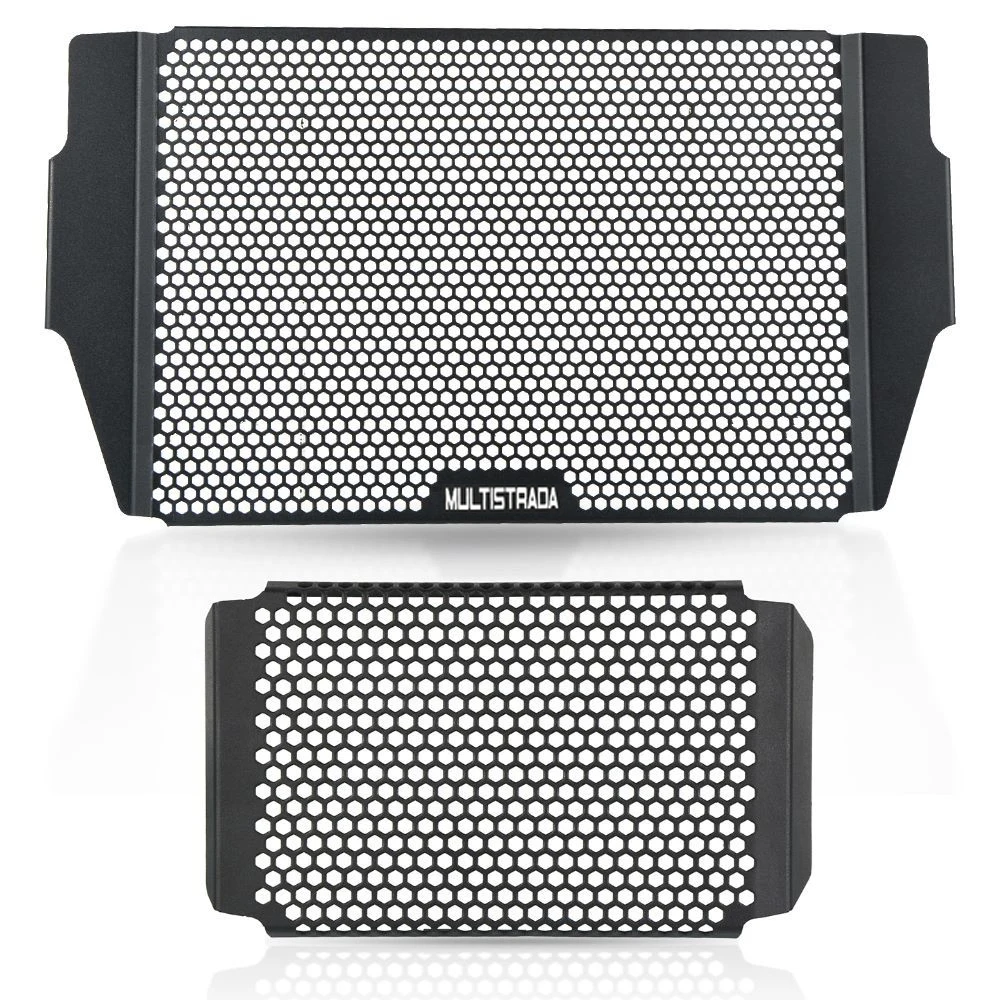 

Radiator Guard Oil Cooler Guard Protection For Ducati Multistrada 1200 S Touring Pikes Peak Granturismo 2010 2011 2012 2013 2014