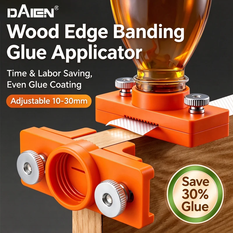 Wood Edge Banding Glue Applicator Adjustable 10-30mm Woodworking Edge Coater