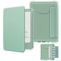 Funda magnética desmontable para Kindle (versión 11a generación-2024/2022), cubierta trasera ultra transparente a prueba de arañazos y ligera