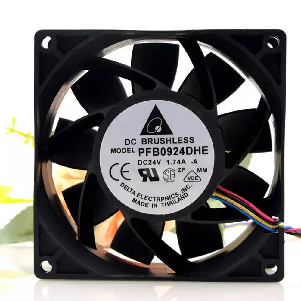 

PFB0924DHE 9cm 9038 90mm 24V 1.74A violent winds of the cooling fan for Delta 90*90*38mm
