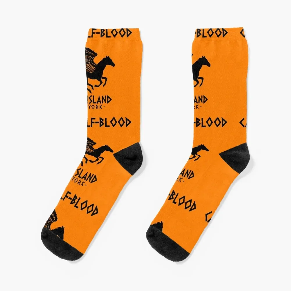 Camp Half-Blood logo Socks sports stockings winter anti slip football Socks Ladies Men's