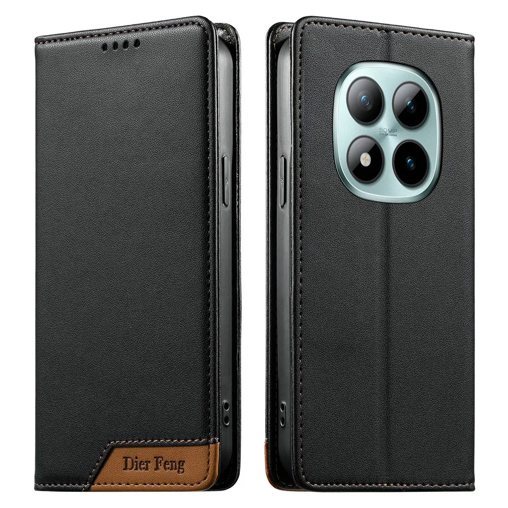 For Xiaomi Redmi Note 15 Pro Plus 5G RFID Leather Wallet Mag