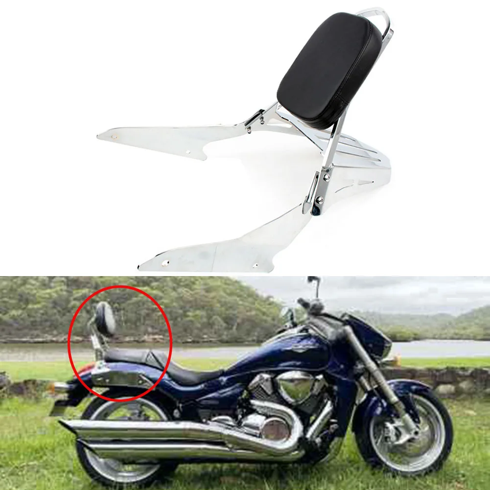 New Motorcycle Backrest Sissy Bar For Suzuki Boulevard M109 M109R 2006-2010 2011 2012 2013 2014 2015 2016 2017 2018 2019