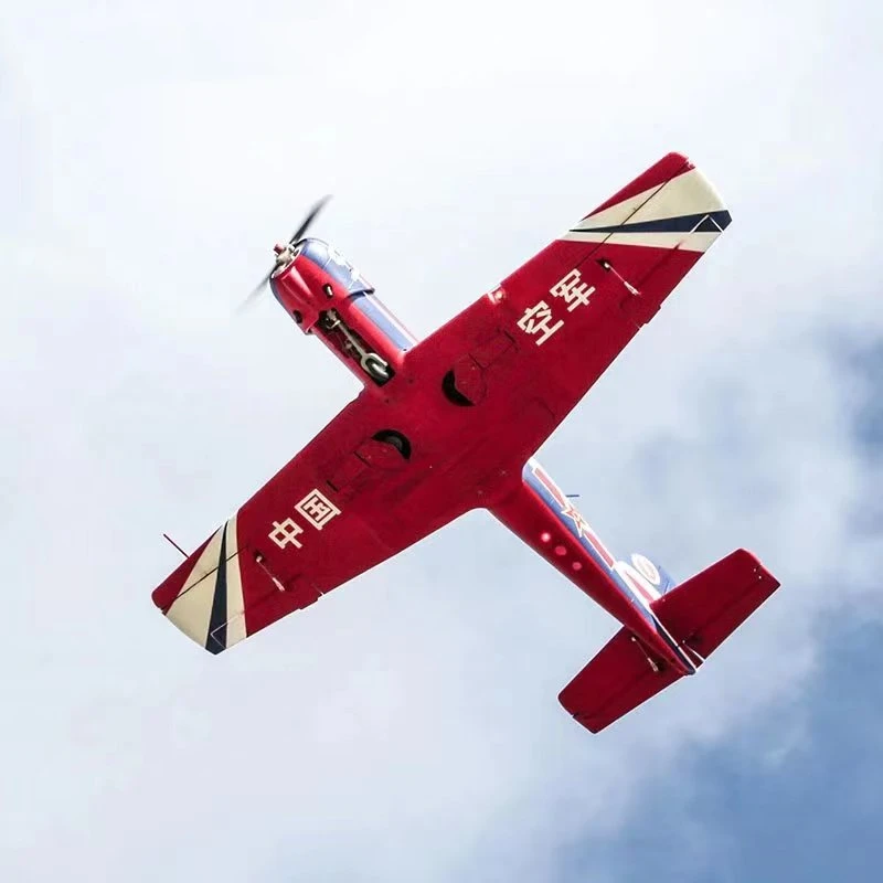 FMS 1200MM 1.2M CJ6 CJ-6 Nanchang RC Airplane Chinese Trainer PNP with Retracts 4S 6CH EPO Model Hobby Plane Aircraft Avion