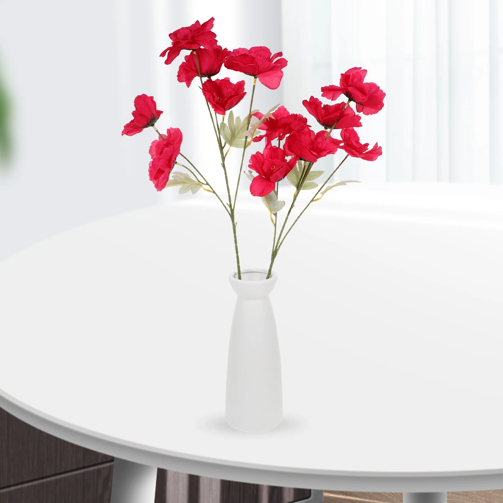 

2Pcs Realistic Artificial Flower Simulation Fake Flower Home Decoration Wedding Party Supplies Floral Arrangement