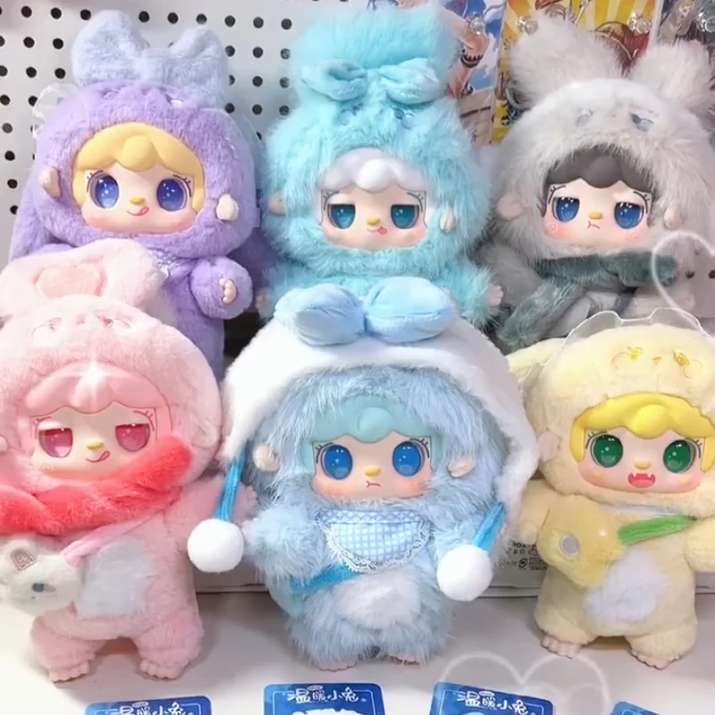 

Фигурка Yooki Blind Box Yooki V3 Warm Bunny Series, игрушка-сюрприз в закрытой упаковке, кавайная аниме-кукла, подвеска-украшение, подарок для девочек