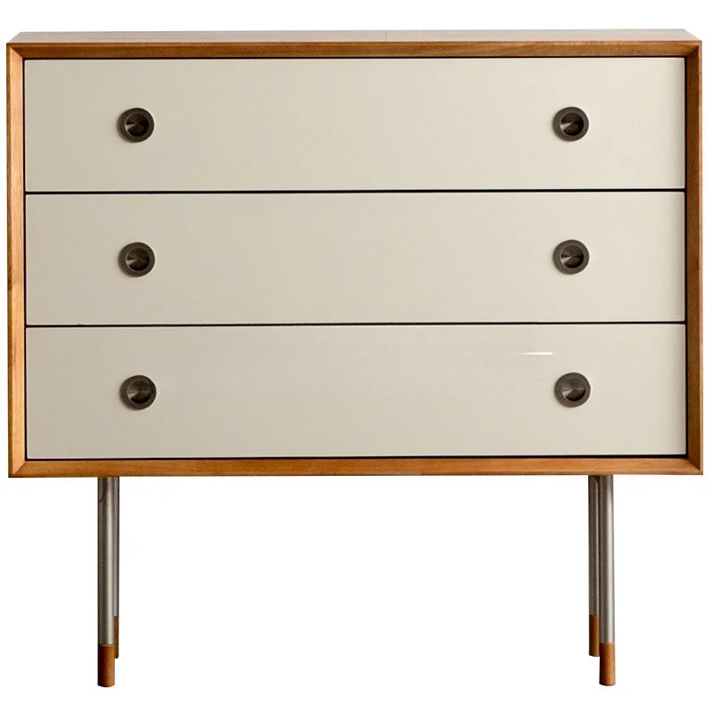

Bedside table Nordic simple modern side cabinet small table bedroom locker storage cabinet sofa chest wall side cabinet