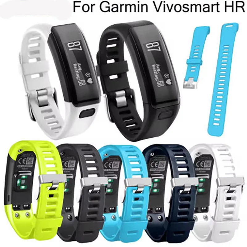 Classic Smart Watchband For Garmin Vivosmart HR Bracelet Repalcement Watchstrap for Garmin Vivosmart HR Silicone Strap Watchbelt