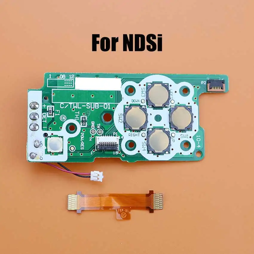1Set Original Power Switch Board Für NDSi XL LL Spielkonsole Kreuz Schlüssel Taste ABXY Tastatur Funktion Board Mit Flex kabel – Detail 4