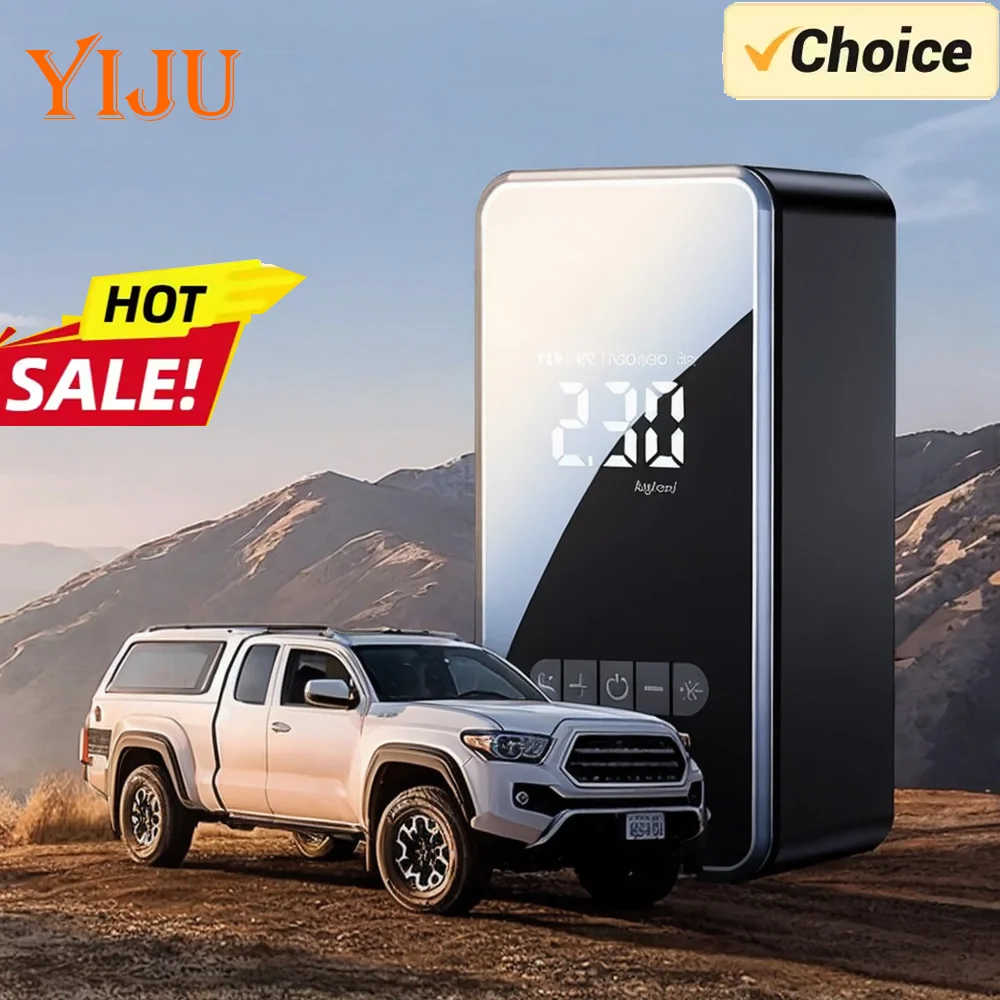 

Перезаряжаемый воздушный компрессор, беспроводной двигатель Pure Cooper, надувной воздушный компрессор, насос с манометром, аварийные светодиодные фонари