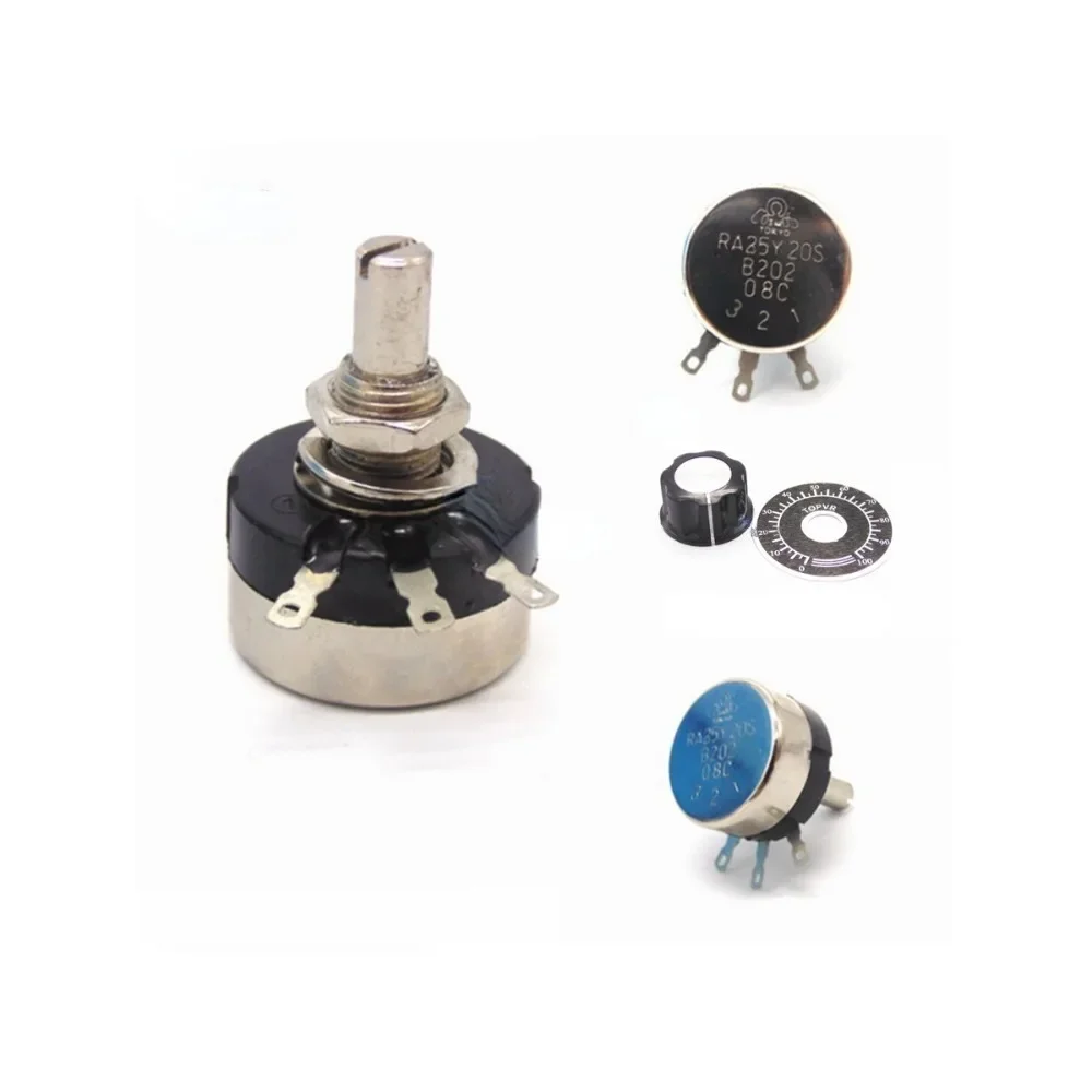 

1PCS Winding Multi-turn Potentiometer RA25Y20S B102 B202 B502 B103 B203 B503 B104