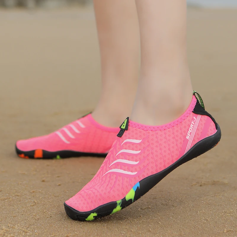 2026 New Upgrade Women Ultra Thin Water Shoes Lightweight Quick Dry Breathable Mesh Aqua Shoes Soft Sole Outdoor Beach Swimming