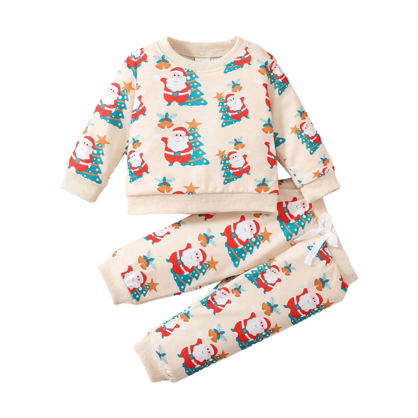 

Спортивный костюм для маленьких девочек, рождественский наряд для малышей, ковбойский комплект с длинными рукавами в стиле вестерн для мальчиков и девочек, комплект одежды для первого дня рождения