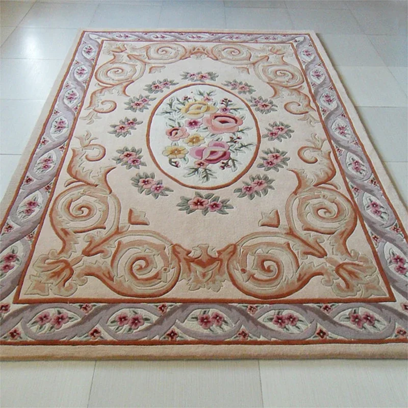 Custom Design Logo Brand Rug Hnad Tufted Bathroom Carpets