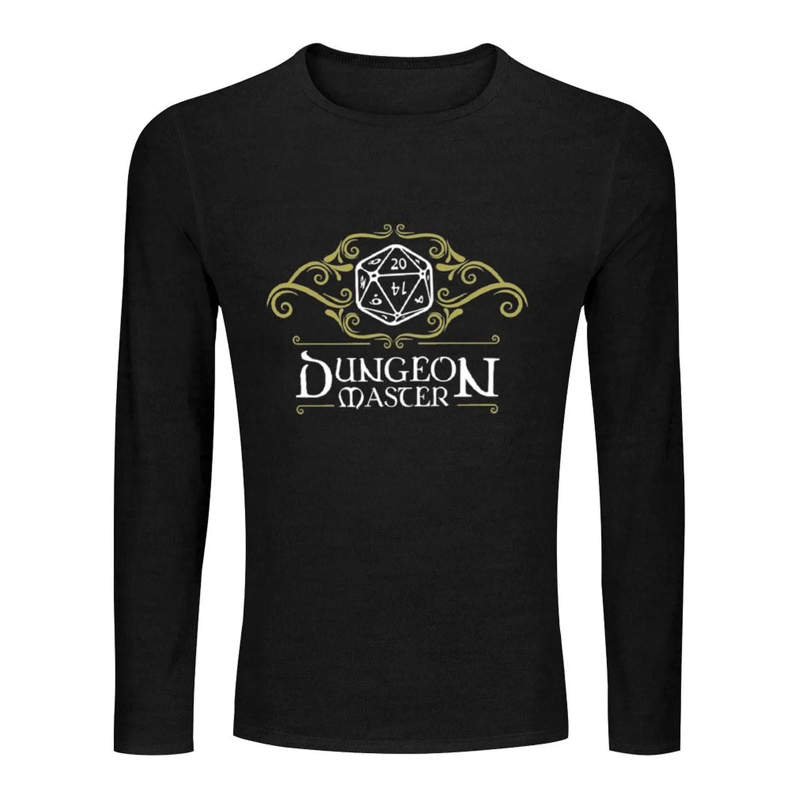 DnD Dungeon Master DM Long T-Shirt custom t shirts design your own oversized t shirt mens plain t shirts