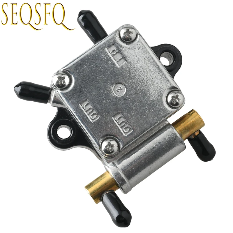 6AH-24410-00 Fuel Pump ASSY For Yamaha 15HP 20HP F20B 4 Stroke Outboard Engine Boat Motor Aftermarket Parts 6AH-24410  6AH24410