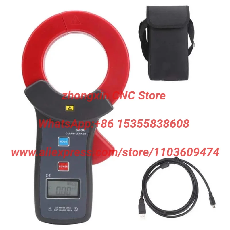 ETCR6800 1200A Current Clamp With The Best Price Meter