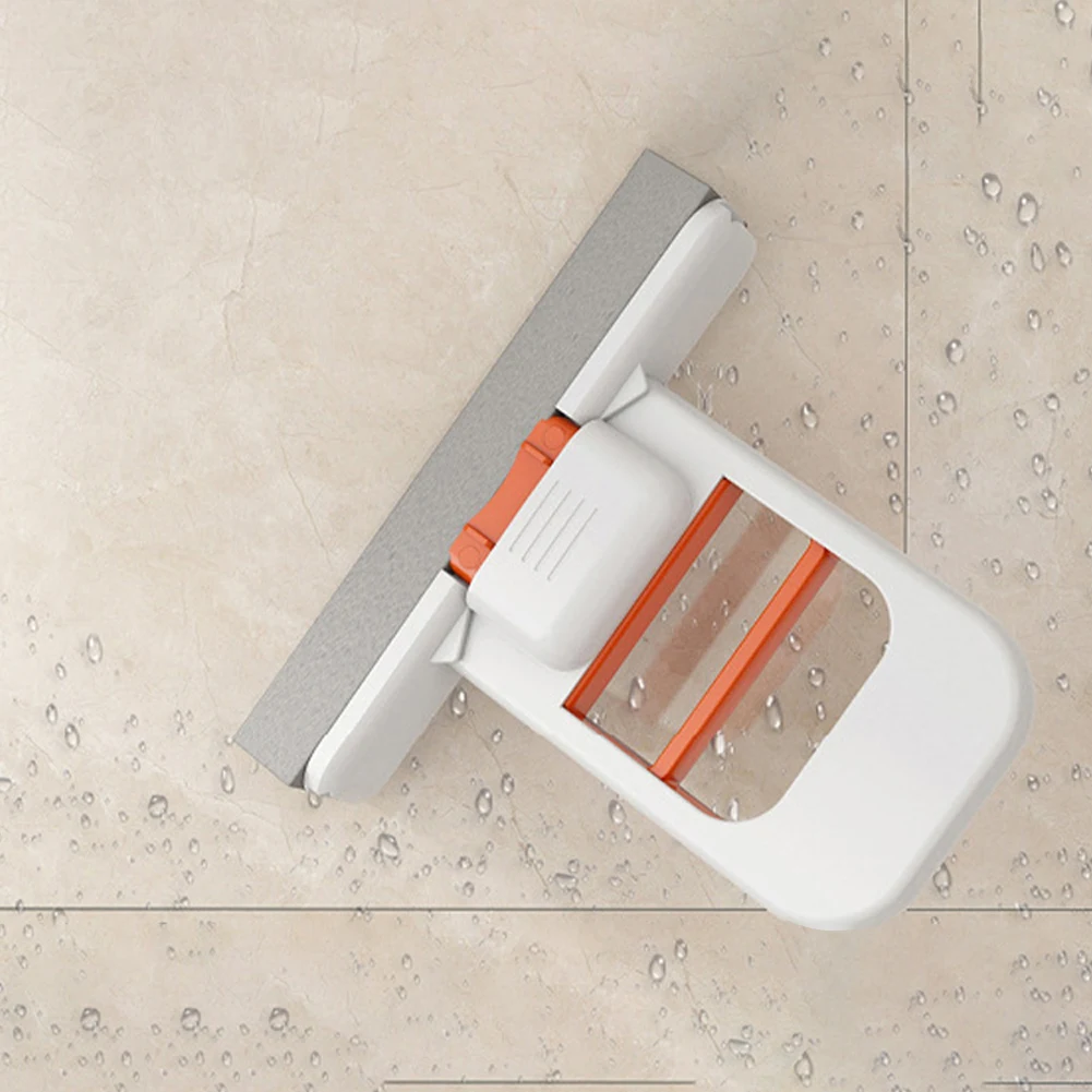 Handglasreiniger, starke Wasseraufnahme, Badezimmerspiegel, Lappen, abnehmbarer tragbarer kleiner Reinigungsmopp für den Nass- und Trockengebrauch