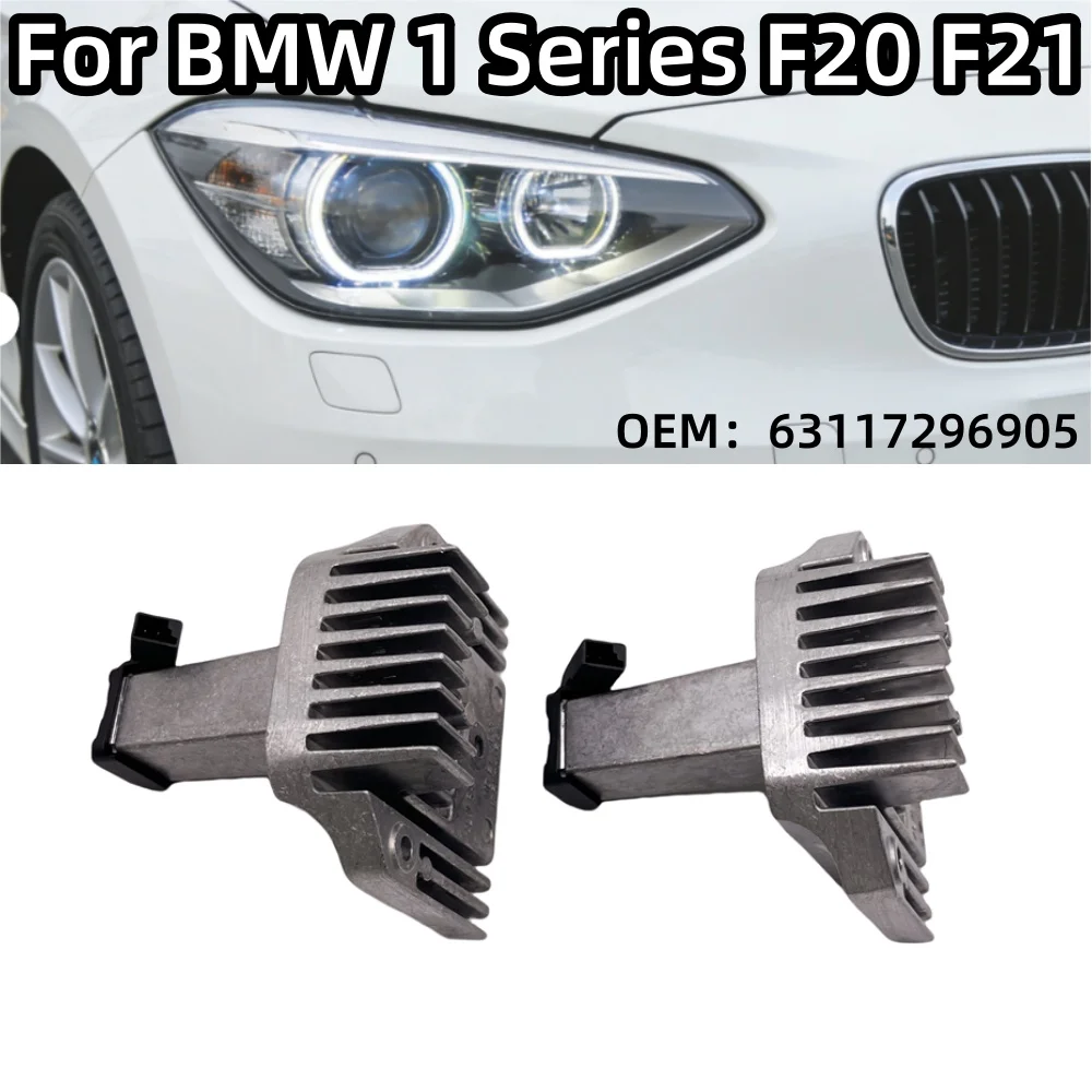 

For BMW 1 Series F20 F21 118i 116i 125i M135i 420i 2011-2015 White LED Headlight Angel Eye DRL Module Control Unit 63117296905