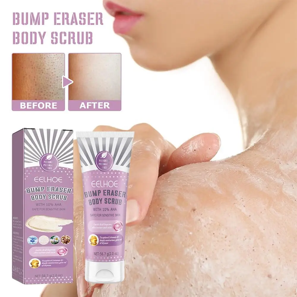 Bump Gum Body Scrub Huid Glad Verzacht Diep Reinigende Hydraterende Body Scrub Voor Butt Hand Foot Voor Het Beheersen Van Olie Sk E5s9