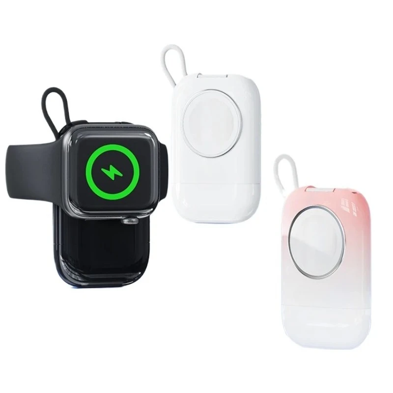 2580mAh Power Bank For Apple Watch 2-in-1 Wireless Power Bank & Magnetic Charger Compatible with iWatch 9/8/7 High Quality