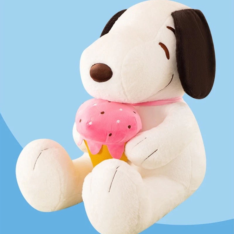 

30-75cm Ice Cream Snoopy Plush Toy Cartoon Plush Anime Birthday Pillow Sofa Pillow Doll Christmas Stuffed Gift for Children