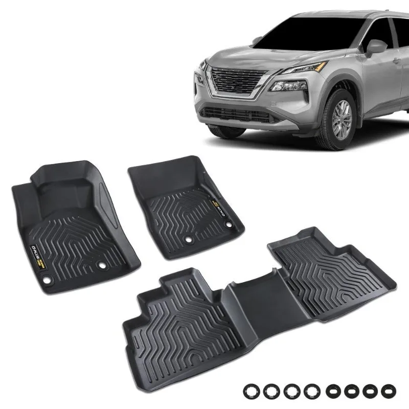 

3Pcs Floor Mats Liner Fit For 2021 2022 2023 Nissan Rogue 3D Molded All Weather United States