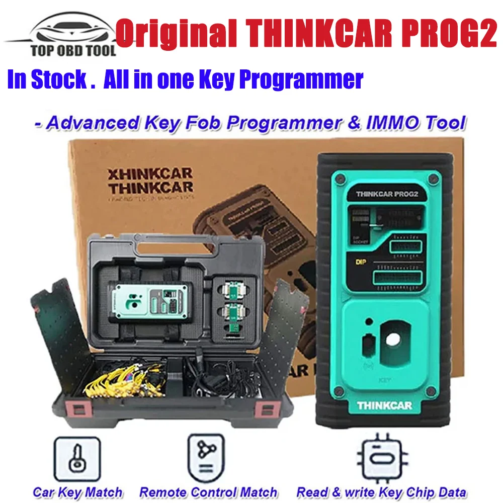 THINKCAR PROG2 PROG 2 Oranginal Immobilizer Match Car Advanced Key Fob Programmer IMMO Tool Auto Key Anti-theft for EEPROM MCU