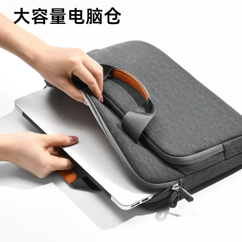 Bolsa para laptop, bolsa forro, capa protetora de 14 polegadas, premium sense 1516 polegadas, veludo para tablet e à prova de choque.