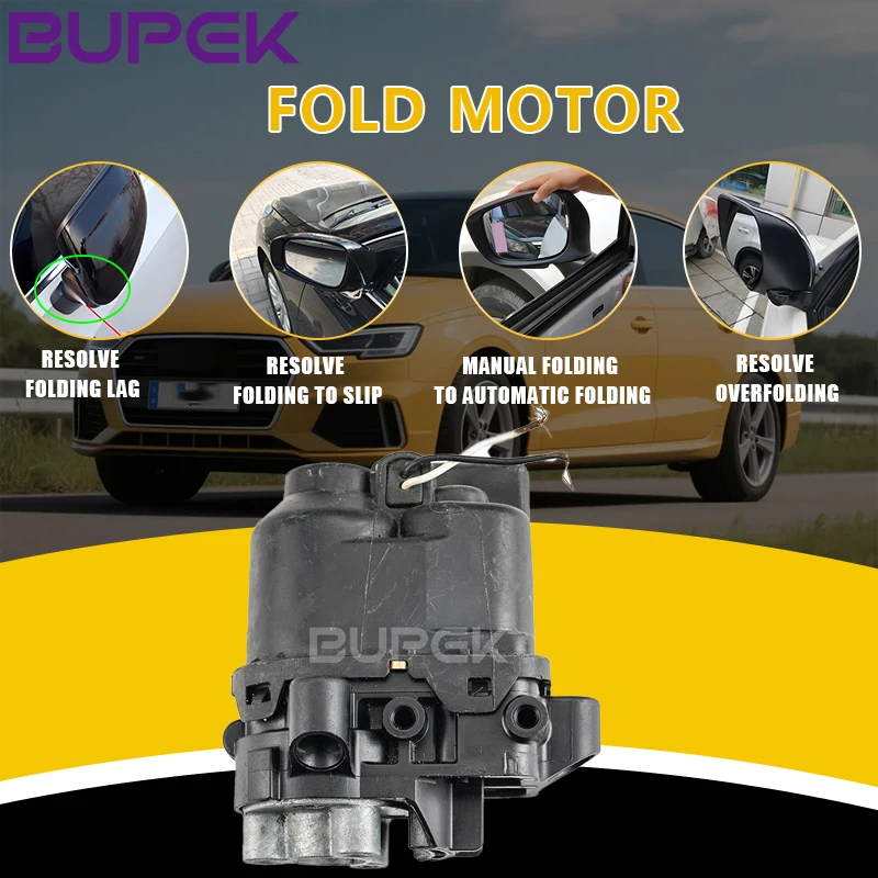 

BUPEK Car Wing Mirror Folding Motor Assembly Module For Acura TLX TSX RDX ILX Honda Odyssey Passport Original Car Accessories