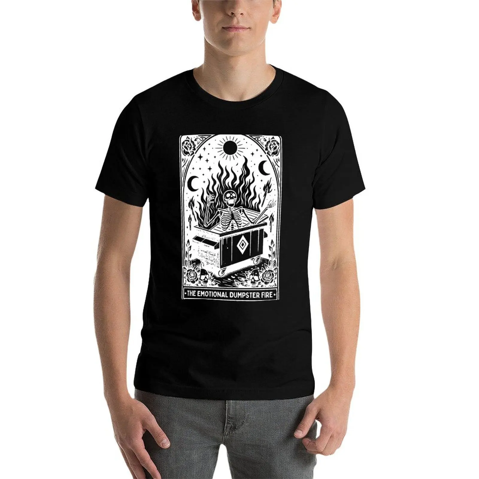 

Emotional dumpster fire T-Shirt t shirts for man slim fit t shirt for man 100 percent cotton T-Shirt