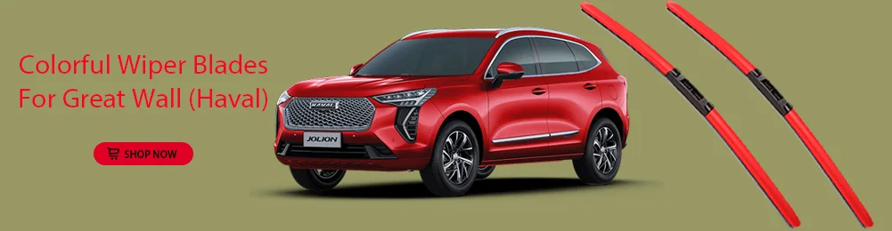 LNJING Bunte Scheibenwischerblätter für Haval F7 F7X 2019-2022 – Detail 2