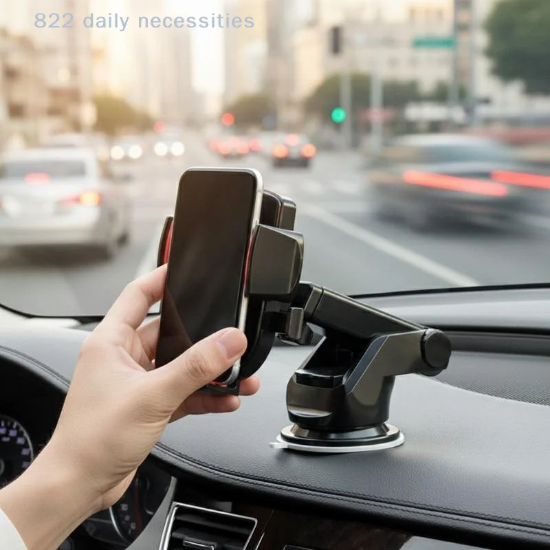 

convenientCar Phone Holder Air Outlet Sucker Strong Suction Cup Console Mount Universal Stand HandsFree For Phone GPS On Road