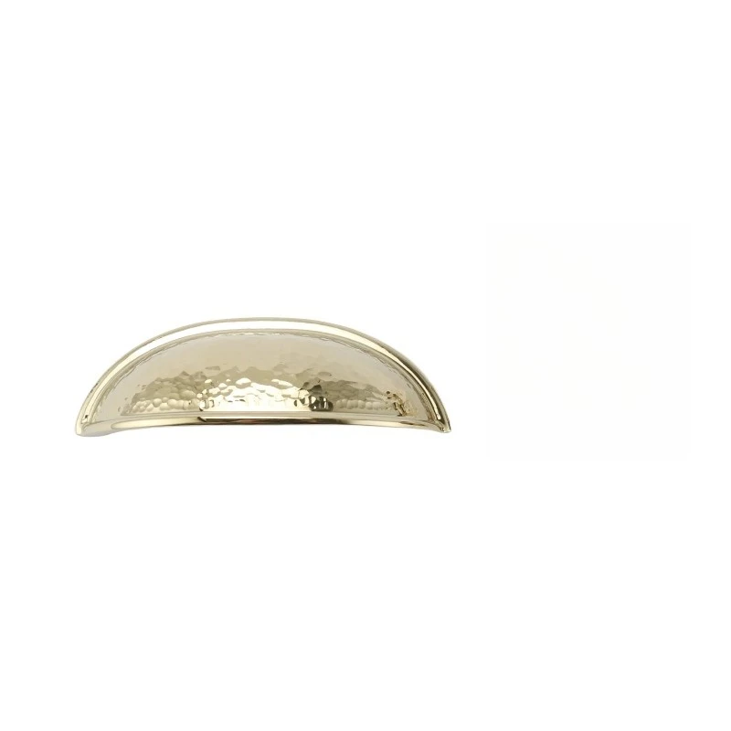 For Brass Gold Retro Small Handle Light Luxury Furniture Handle Cabinet Shell Handmade Hammer Small Handle