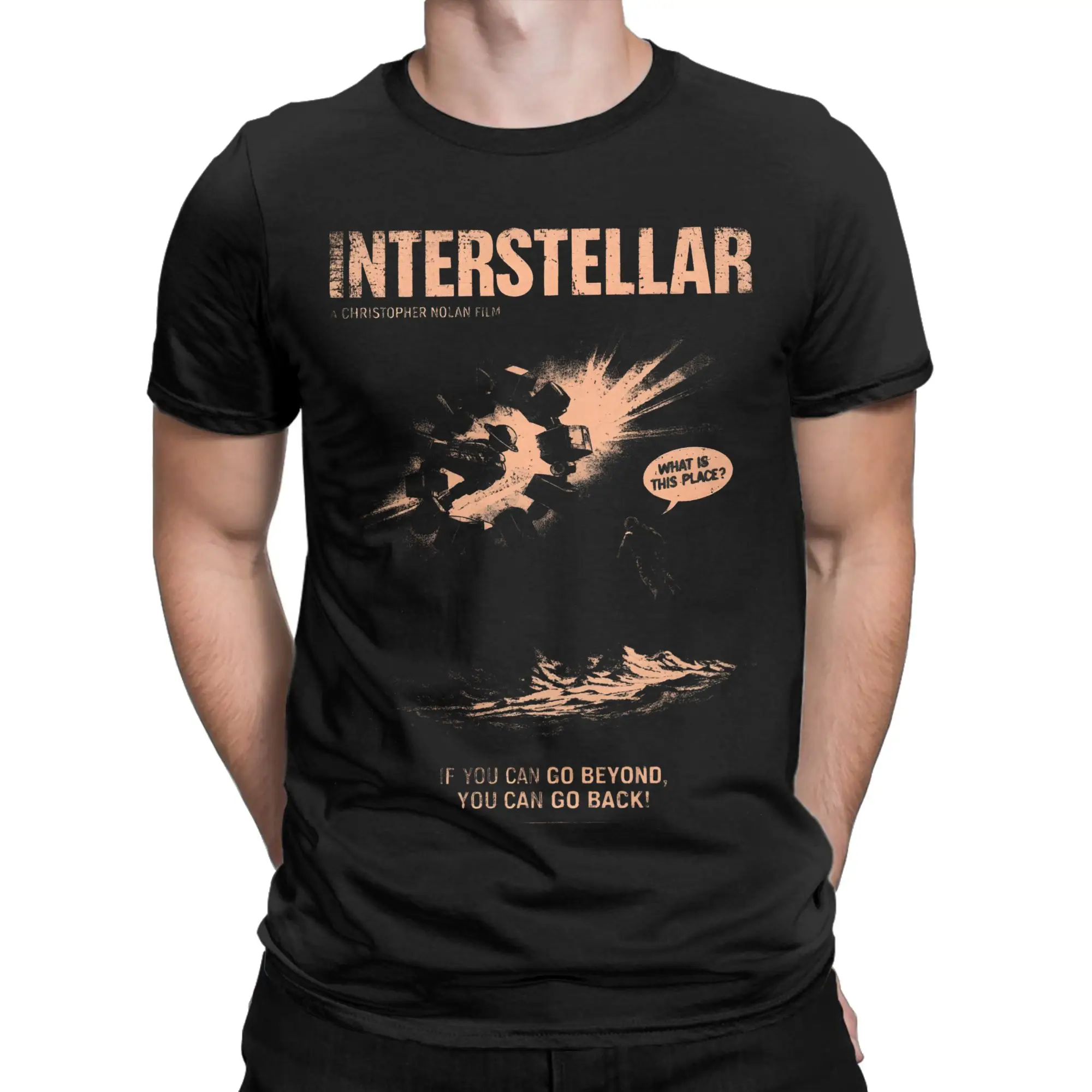 Interstellars Graphic Printed T Shirt for Men Women  100% Cotton  Tee Shirt Clothes