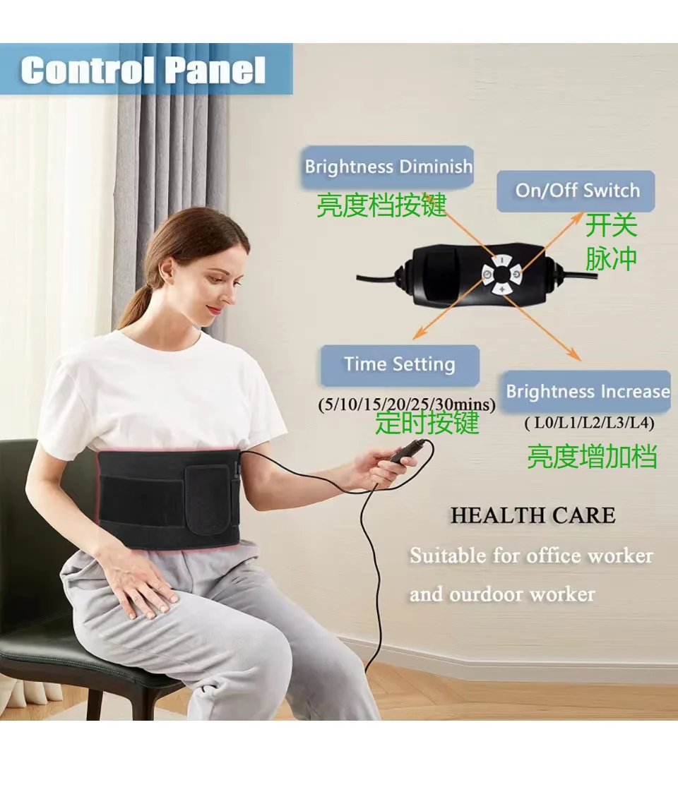 

Therapy Belt Muscle Stimulator Anti Cellulite Lose Weight Slim Body Fat Burning Machine Waist Heating Belt Massager