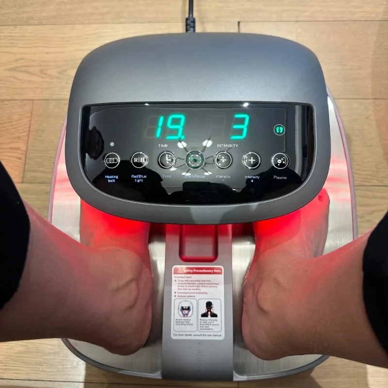 Urządzenie do masażu stóp termicznych metodą terahercowa RF Life Thz P01 z podczerwonym i niebieskim światłem, podwójne przełączanie, produkty do spa stóp, plazma do nóg Rep