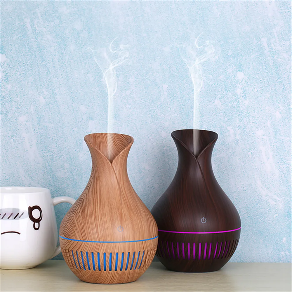 

130ML Humidifier Essential Oil Diffuser Ultrasonic Sprayer Mist Maker Fogger Aromatherapy Diffuser Humididicator With Colorful