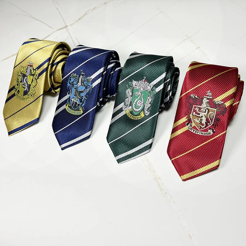 Harry Potter tie badge cos uniform accessories jk student logo collection gifts for men and women magic academy - view 2