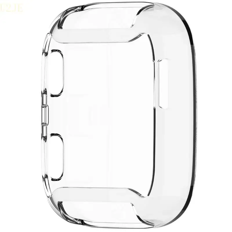 U2JE تأثير مقاومة حارس الإسكان ناعم مرنة TPU الحماية غطاء وصول كامل إلى زر BIP6 A2435 امتصاص الصدمة