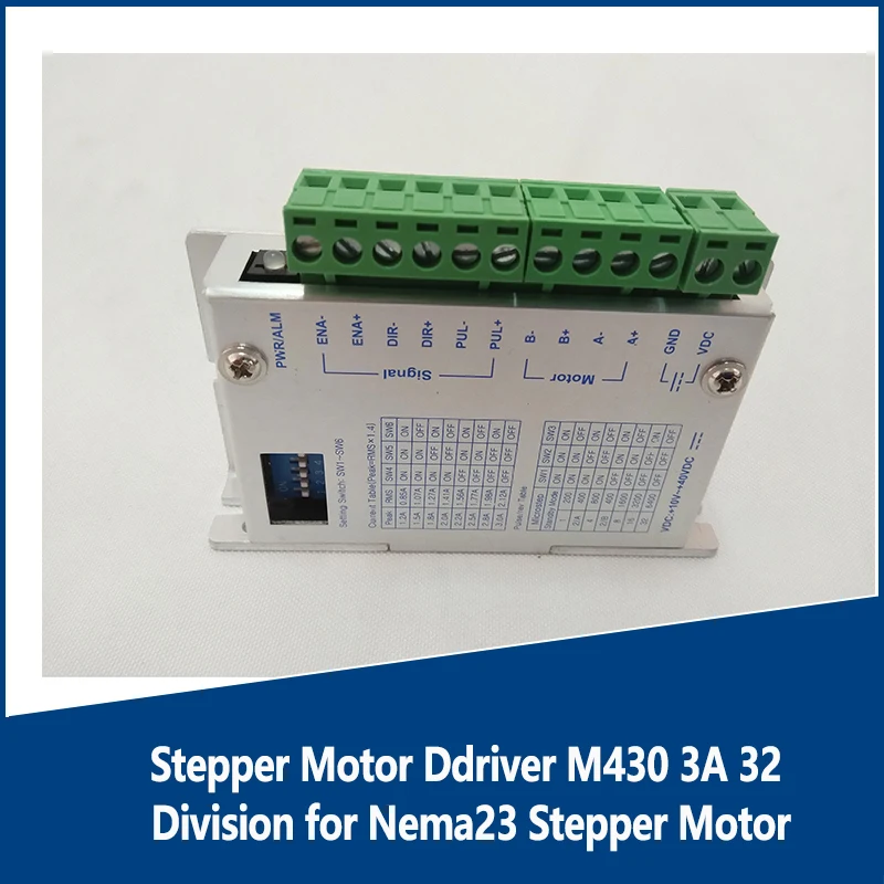

Stepper Motor Ddriver M430 3A 32 Division for Nema23 Stepper Motor