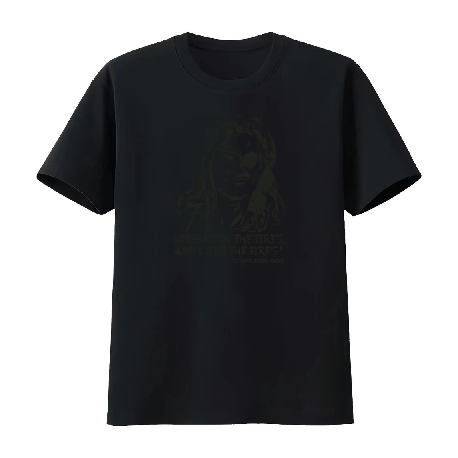 Captain Ron Rico Words of Wisdom T-Shirt Summer Casual Cotton Tee Oversized Streetwear Tops Vintage Graphic Print