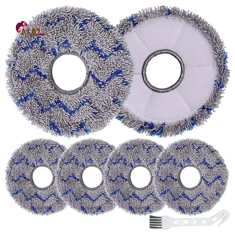 

AEA9-Mop Pads Replacement Parts For Ecovacs Deebot X1 OMNI/ X1 Turbo Robot Vacuum Cleaner Accessories Cleaning Cloth Wipes