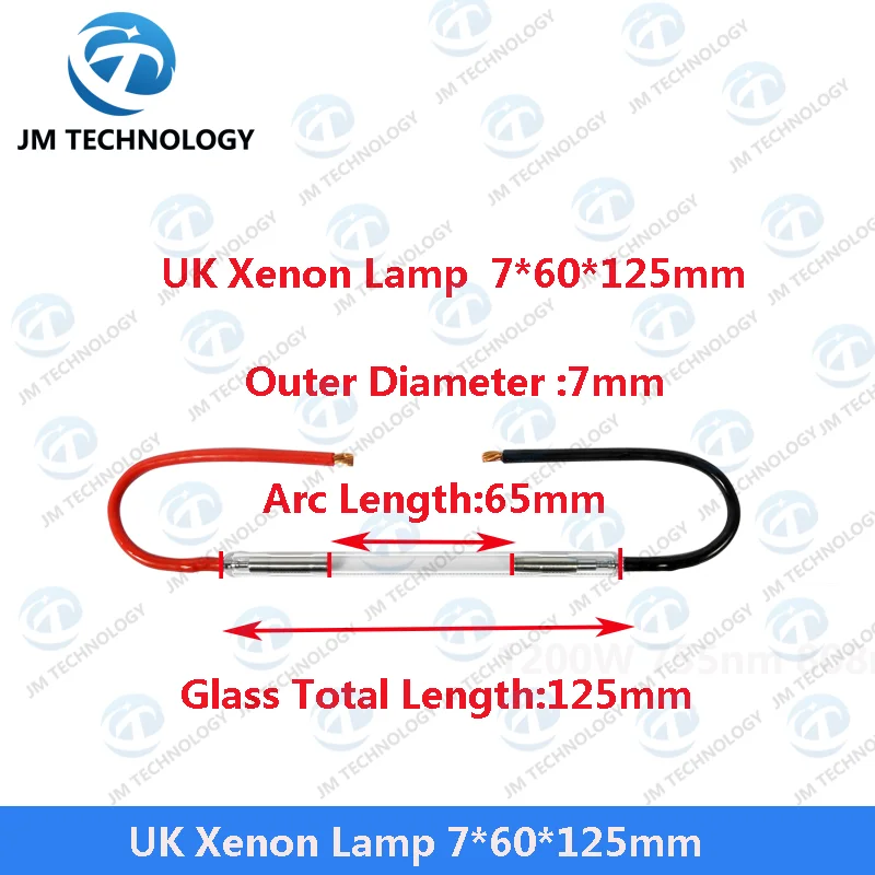 

UK Xenon Lamp 7*60*125mm