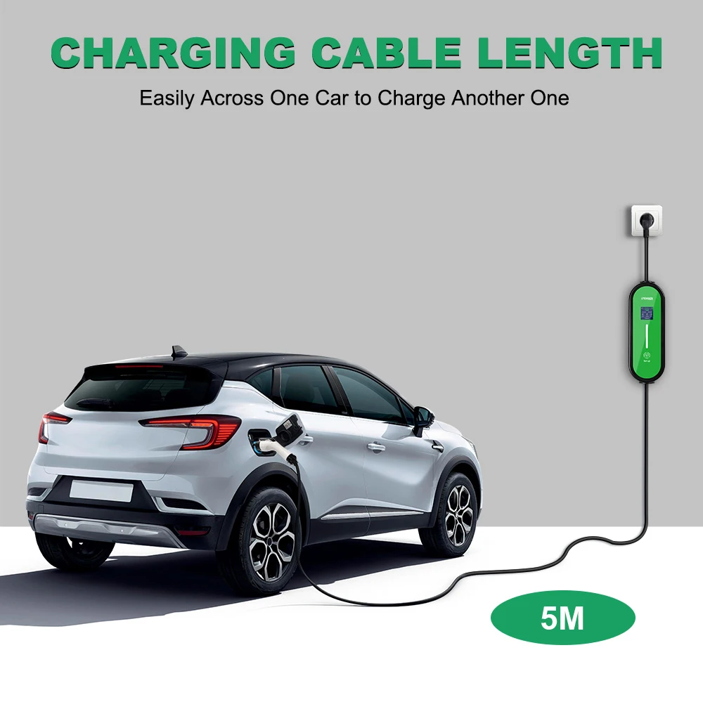 IPENGEN 3,5kW GBT Tragbares EV-Ladegerät 16A 1-Phasig IEC 62196-2 EVSE-Ladestation Einstellbarer Strom & Verzögertes Laden 5m Kabel – Detail 7