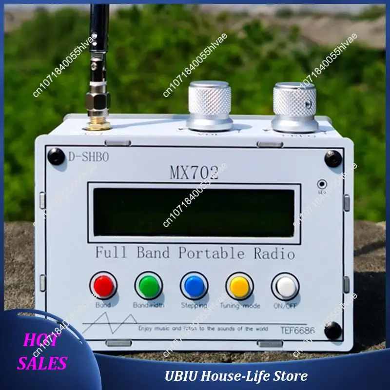 MX702 Penerima Radio Band Penuh Portabel Chipset TEF6686 Mendukung Stereo LW/MW SW/FM Melalui Output 3.5Mm atau Langsung-Terlaris