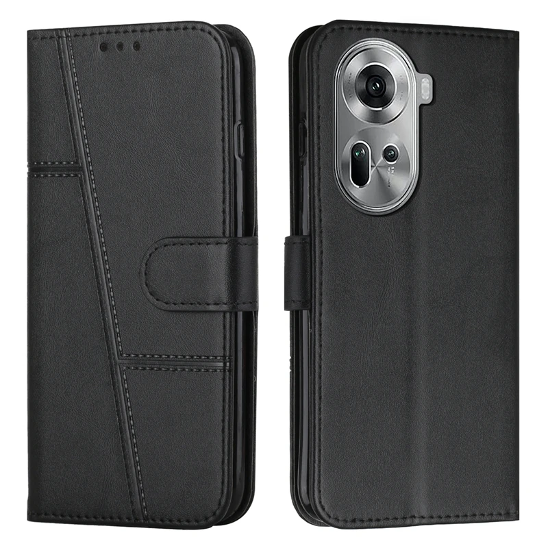 For Oppo Reno11 5G Case Flip Wallet Book Cover for Coque OPPO Reno 11 CPH2599 Phone Case Reno 11 Pro 5G Leather Protective Cases